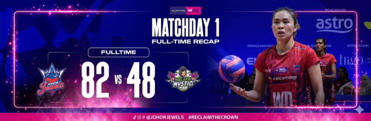 Match Highlights M3 Johor Jewels vs Melaka Mystic