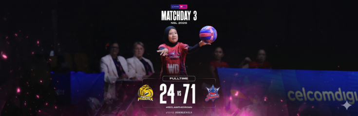 Highlights M3 Perak Phoenix vs Johor Jewels