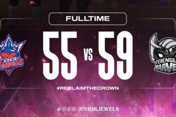 Highlight M19 Johor Jewels vs Terengganu Marvels