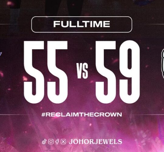 Highlight M19 Johor Jewels vs Terengganu Marvels