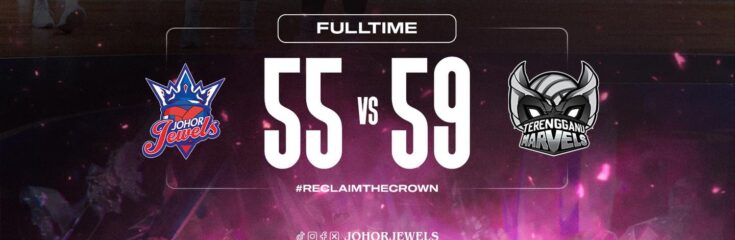 Highlight M19 Johor Jewels vs Terengganu Marvels